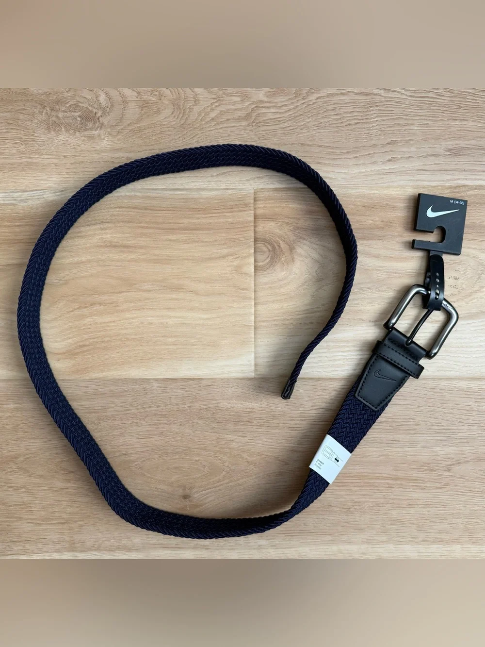 Nike Men's Stretch Woven / Braided Golf Belt - PS5045440A - Size M (34-36) - NWT